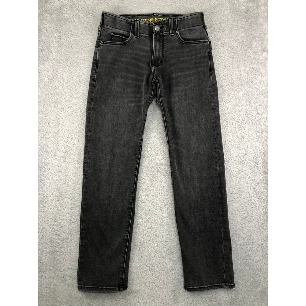 Lee Jeans Men 30x30 Black Extreme Motion MVP Slim Fit Tapered Leg Stretch Denim